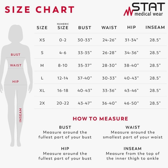 New- Small V Neck Scrub Top & Jogger Scrub Pant - Picture 6 of 6